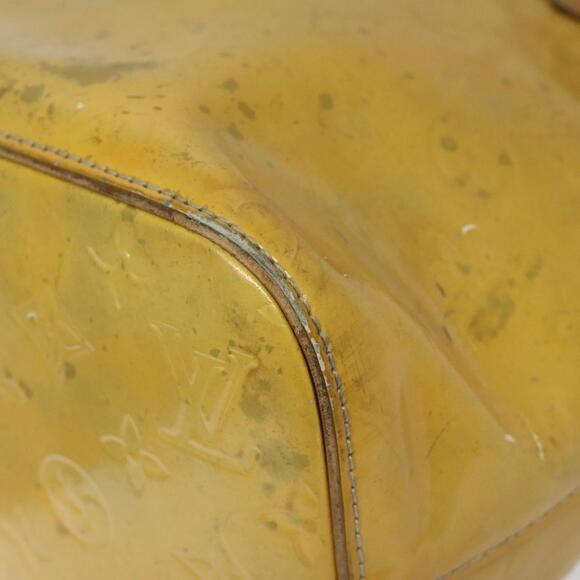 LOUIS VUITTON Monogram Vernis Houston Hand Bag Gris M91053 - Picture 9 of 16